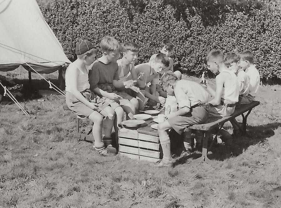 Lunch at camp Lunch at camp WEB